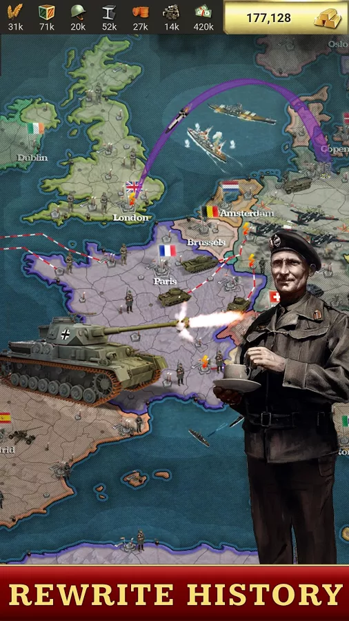 Call of War - World War 2 Strategy Game（Unreleased）截图4