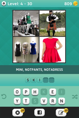 Guess! 4 Pics 1 Word截图3