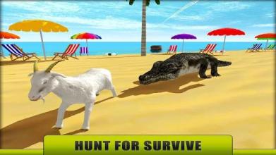 Angry Crocodile Attack Sim 3D截图2