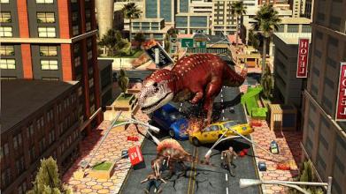 Dino City Rampage Hunting 3D World Simulation 2018截图3