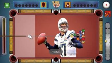 Billiards Los Angeles Chargers Theme截图5