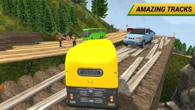 Offroad Tuk Tuk Driving Simulator Free截图2