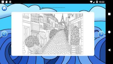 Travel Coloring Book for Adults截图5