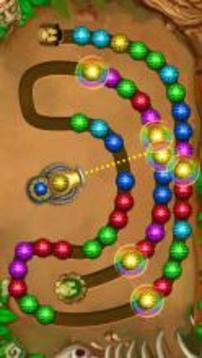 Marble Shooter - Lost Temple - Marble lines截图