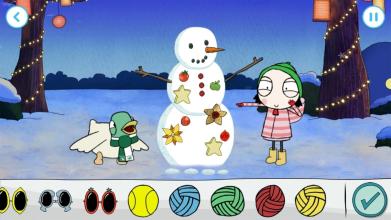 Sarah & Duck: Build a Snowman截图3