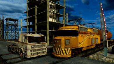 Railroad crossing - Freight train mania截图1