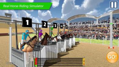 Horse Racing 3D: Derby Kings截图1