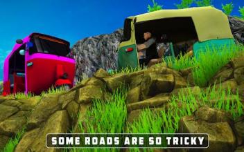 Tuk Tuk Auto Hill climb Rickshaw Offroad截图2