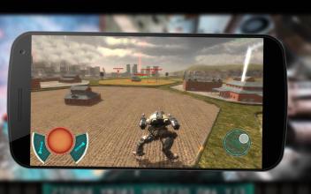 Robot Futuristic City Transform War Fighting Game截图3