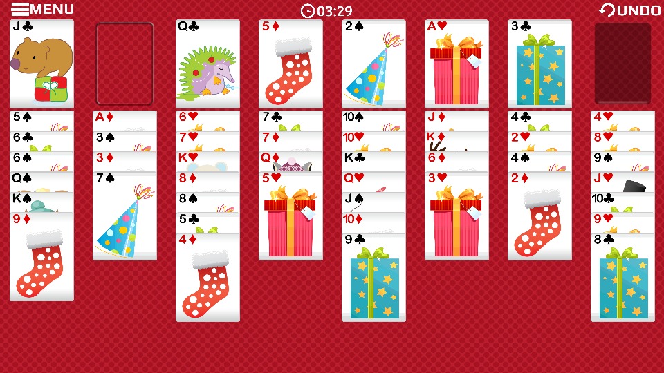 Holiday Freecell-Free Version截图4