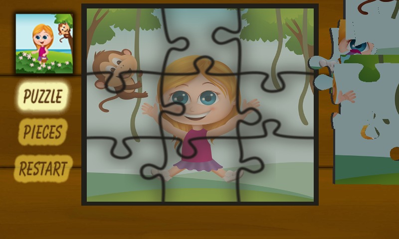 Dora Jigsaw Puzzle Explorer截图4