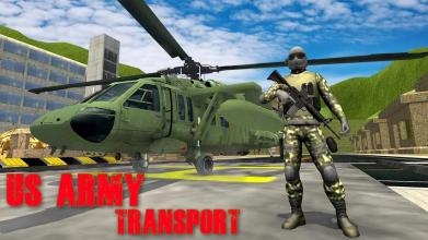 US Army Transport Truck Driving Simulator 2018截图1