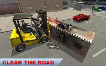 Police Driver Forklift Simulator Game截图5