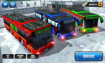 Off-Road Hill Bus Driving 2017截图1