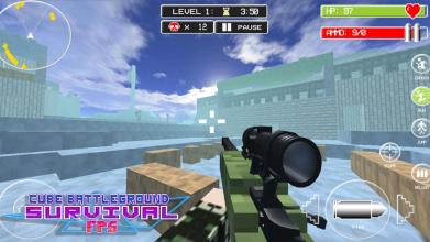 Cube Battleground Survival FPS截图1