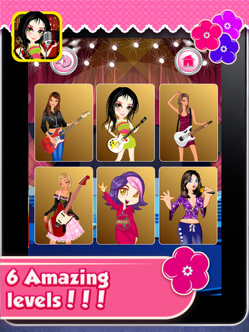 Rockstar Girl Dressup截图2