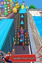 Subway Rush Spider 3D Super Hero Adventure截图3