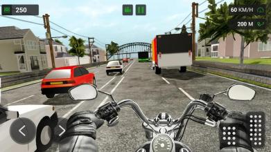 Motorbike Racing 2018 - Super Traffic Rider Game截图1