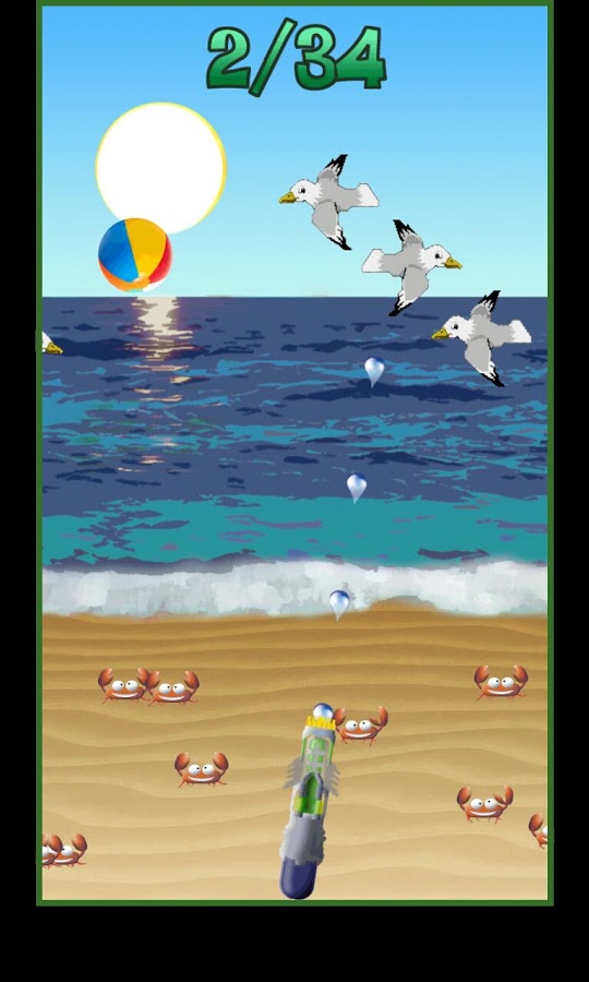 Beach Fun Seagull Hunt截图2