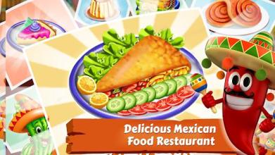 Mexican Food Kitchen Story Chef Cooking Games截图1