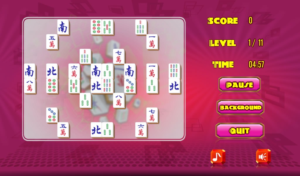 Mahjong Collision Solitaire截图2