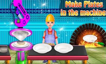 Utensils Maker Factory: Make Plates, Spoon & Fork截图5