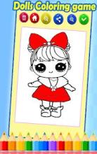 Lol surprise Dolls Coloring Game截图1