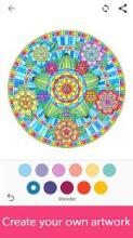 Mandala ,Adults Art Therapy Coloring Pages截图2