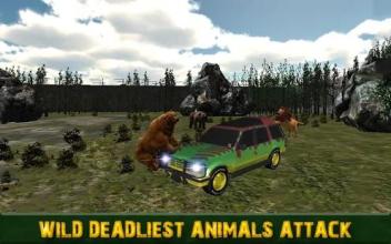 Jungle Safari Survival : Jungle driving game截图3