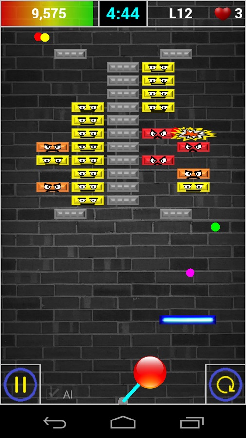 Angry Bricks - brick breaker截图4