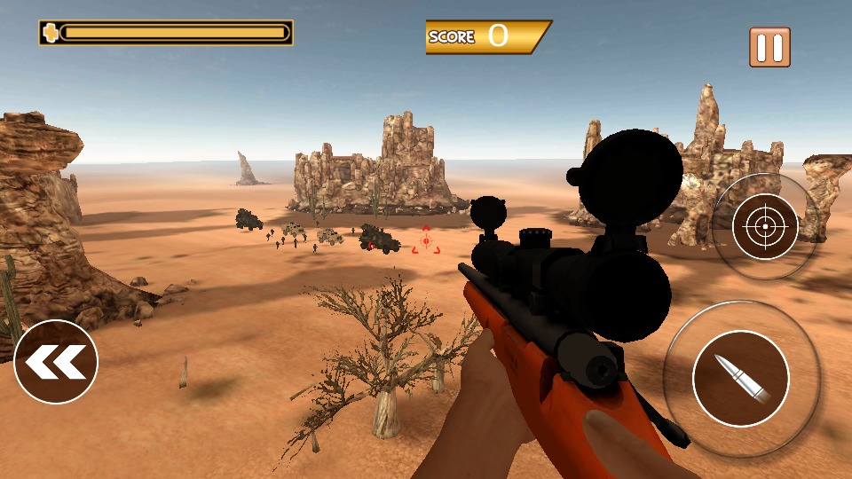 Counter Desert Sniper Shooter截图1