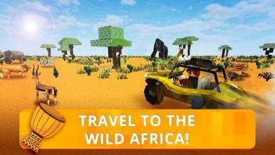 Africa Craft: City Building & Savanna Safari Games截图3