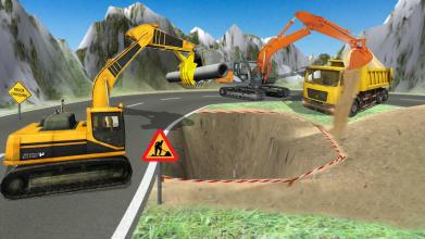 Build City Road - Long Highway Construction Sim截图4