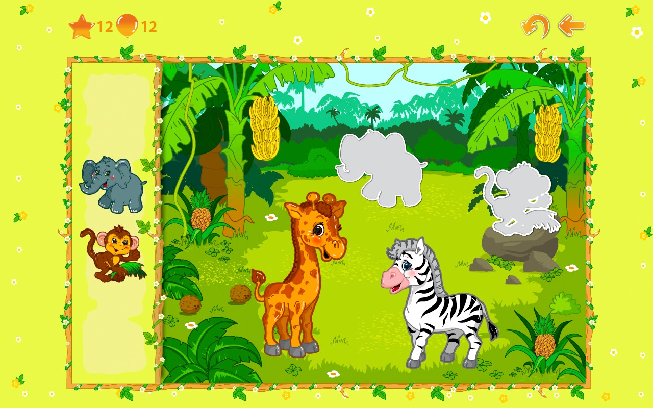 Animal puzzles Free 1+截图3