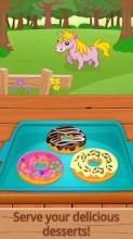 Cooking Donuts - Unicorn Dessert Games截图1