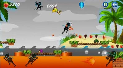 Fast * Ninja Shadow Jungle Adventure **截图1