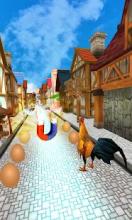 Angry Rooster Run II – Wild Rooster Endless Run 3D截图4