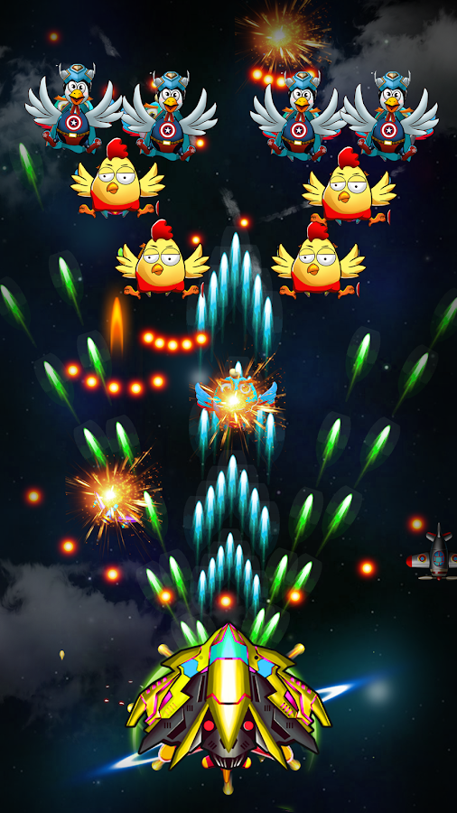 Galaxy Chicken Shooter Invaders截图3