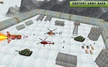 Missile launcher US army truck 3D simulator 2018截图2