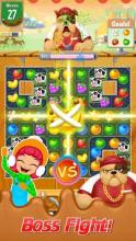 Candy Fruit Crush - Sweet Fruit Land - Jam Match 3截图4