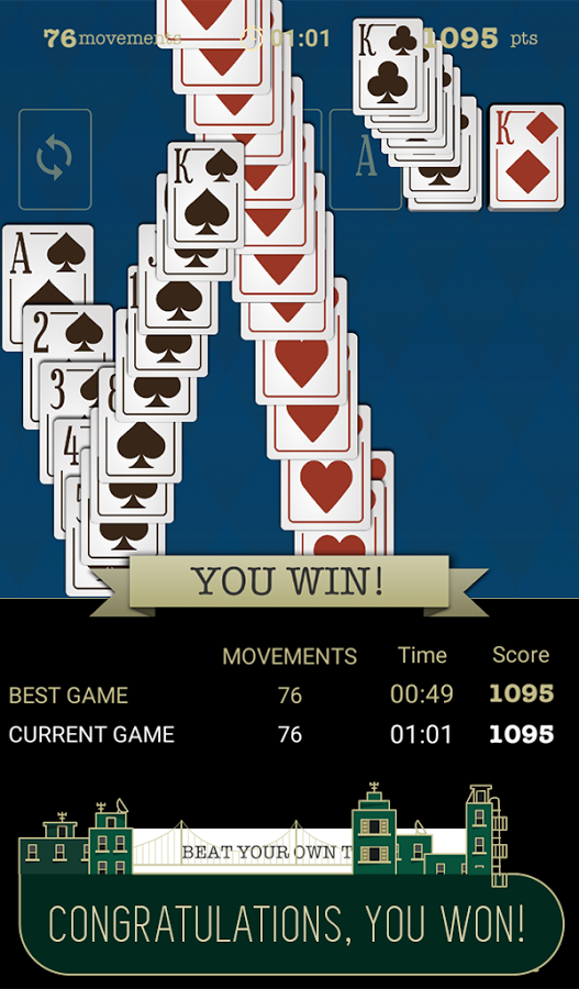 Solitaire Town: Classic Klondike Card Game截图2