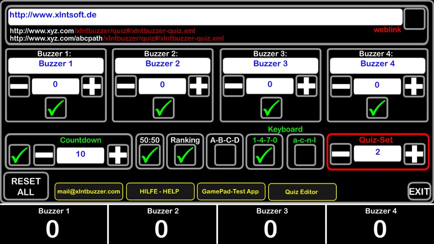 XLNTbuzzerQuizzLt Quiz Buzzer截图3