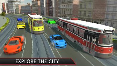 Tram Train Driver Simulator 2018: Public Transport截图3