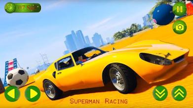 Superheroes Sports Car Chaser: Real Turbo Racing截图3