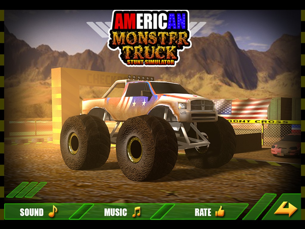 American Monster Truck Stunt Simulator截图5