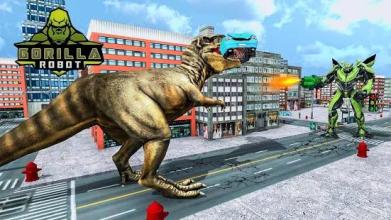 US Army Robot Gorilla Rampage – Gorilla Attack 3D截图3