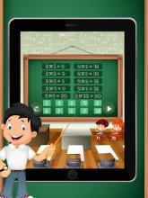 Maths Workout Kids Game : Multiplication Tables截图3