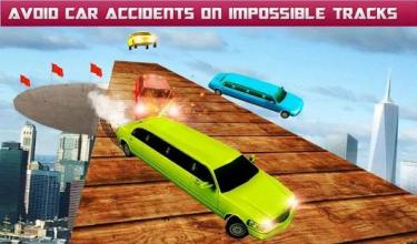 Skydiving Limousine Car Stunt Racing Car Driving截图5