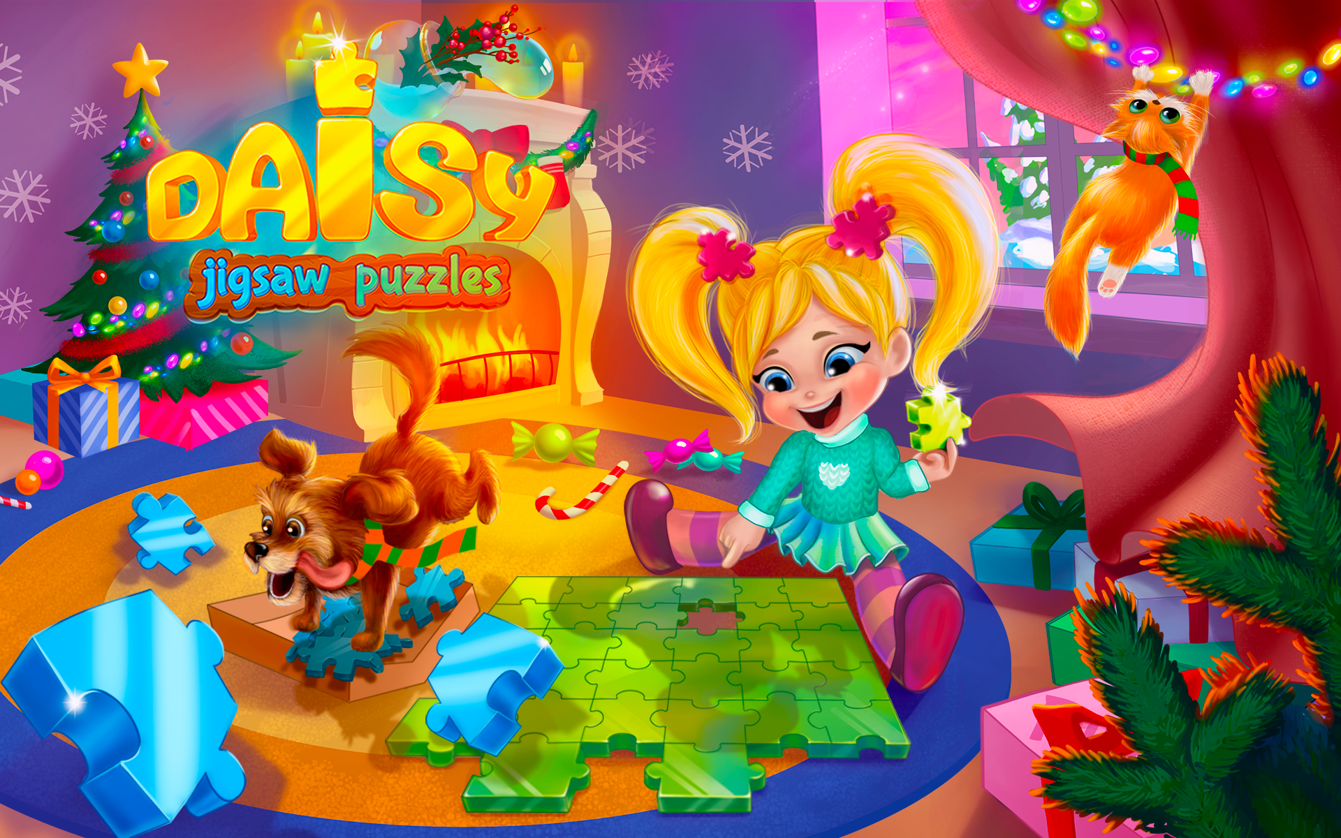 Jigsaw Puzzles Daisy - Free Game for Adults Online截图4