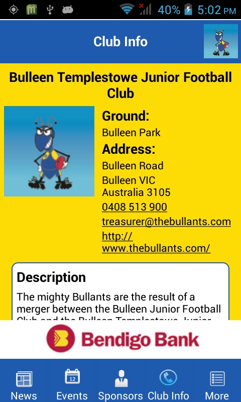 Bulleen Templestowe Junior FC截图5